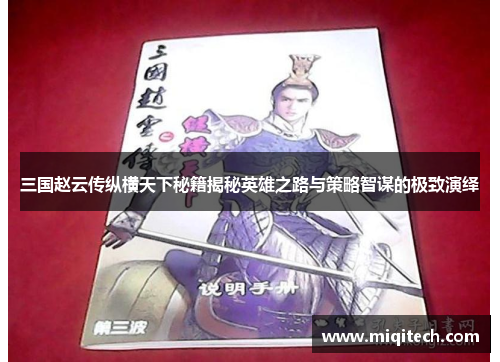 三国赵云传纵横天下秘籍揭秘英雄之路与策略智谋的极致演绎